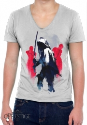 T-Shirt homme Col V Michonne Assasins
