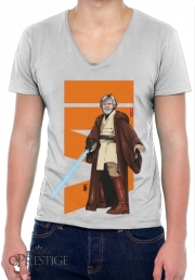 T-Shirt homme Col V Old Master Jedi