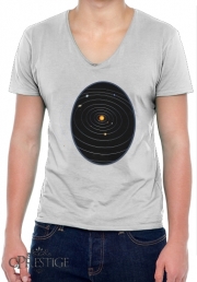 T-Shirt homme Col V Our Solar System