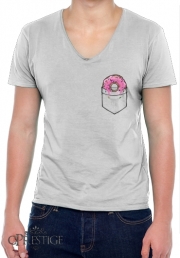 T-Shirt homme Col V Pocket Collection: Donut Springfield