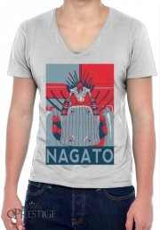 T-Shirt homme Col V Propaganda Nagato