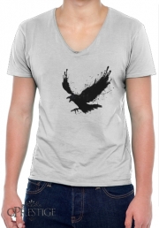 T-Shirt homme Col V Raven