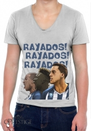 T-Shirt homme Col V Rayados Tridente