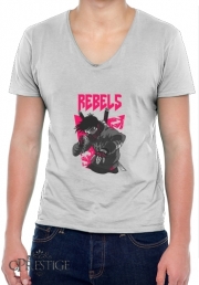 T-Shirt homme Col V Rebels Ninja