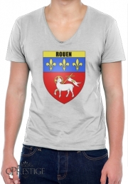 T-Shirt homme Col V Rouen Normandie