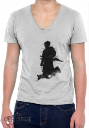T-Shirt homme Col V Samurai