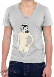 T-Shirt homme Col V Sexy Stormtrooper