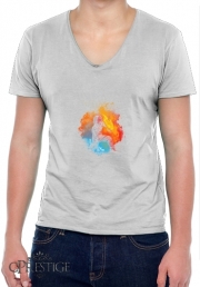 T-Shirt homme Col V Soul of the Ice and Fire