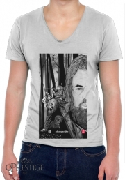 T-Shirt homme Col V The Bear and the Hunter Revenant