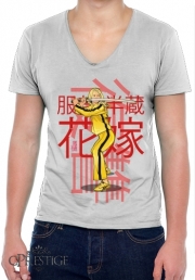 T-Shirt homme Col V The Bride from Kill Bill
