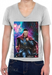 T-Shirt homme Col V The doctor of the mystic arts