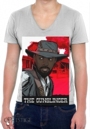 T-Shirt homme Col V The Gunslinger