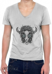 T-Shirt homme Col V The Spirit Of the Buffalo