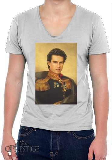 T-Shirt homme Col V Tom Cruise Artwork General