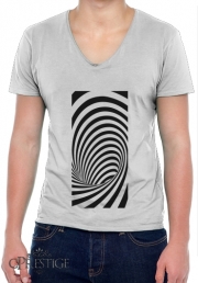 T-Shirt homme Col V Waves 3