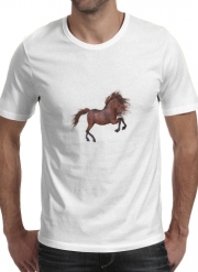 T-Shirt Manche courte cold rond A Horse In The Sunset