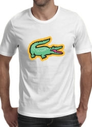 T-Shirt Manche courte cold rond alligator crocodile