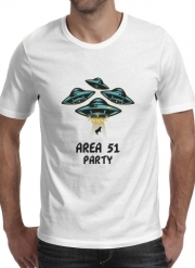 T-Shirt Manche courte cold rond Area 51 Alien Party