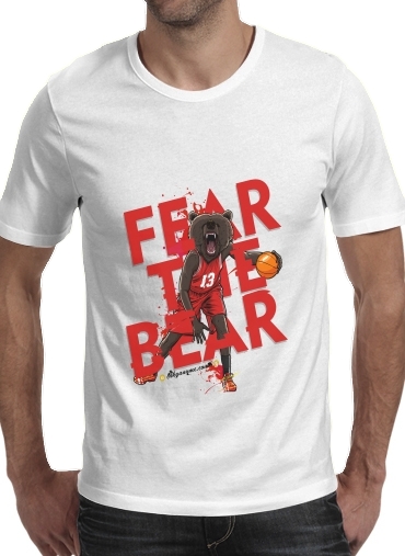 T-Shirt Manche courte cold rond Beasts Collection: Fear the Bear