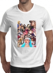 T-Shirt Manche courte cold rond Blackpink Lisa Collage