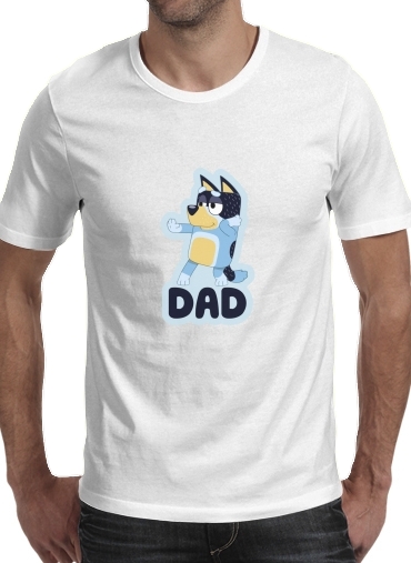 T-Shirt Manche courte cold rond Bluey Dad