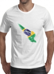 T-Shirt Manche courte cold rond Brésil Maillot Selecao Domicile