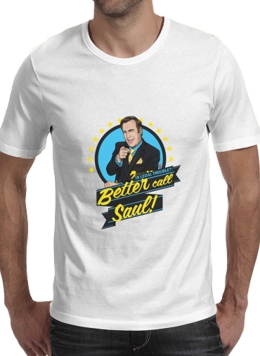 T-Shirt Manche courte cold rond Breaking Bad Better Call Saul Goodman lawyer
