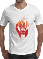 T-Shirt Manche courte cold rond Burning Forest