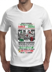 T-Shirt Manche courte cold rond Canelo vs Chavez Jr CincodeMayo 
