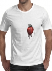 T-Shirt Manche courte cold rond Coeur Explosif