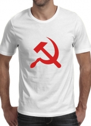 T-Shirt Manche courte cold rond Communiste faucille et marteau