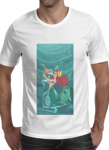 T-Shirt Manche courte cold rond Disney Hangover Ariel and Nemo