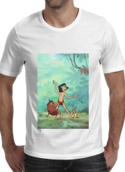 T-Shirt Manche courte cold rond Disney Hangover Mowgli Timon and Pumbaa 