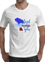 T-Shirt Manche courte cold rond Find Magic in you - En Avant
