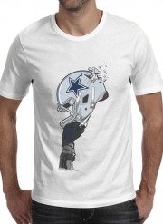 T-Shirt Manche courte cold rond Football Helmets Dallas