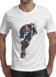 T-Shirt Manche courte cold rond Football Helmets Houston