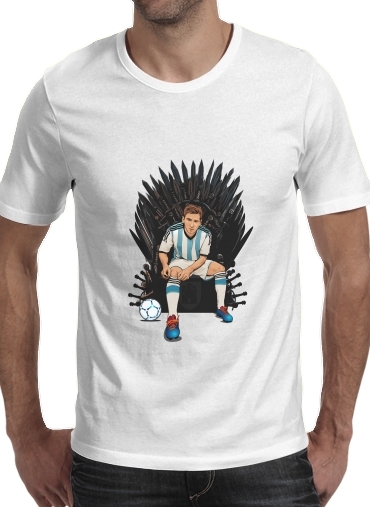 T-Shirt Manche courte cold rond Game of Thrones: King Lionel Messi - House Catalunya