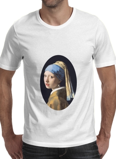 T-Shirt Manche courte cold rond Girl with a Pearl Earring