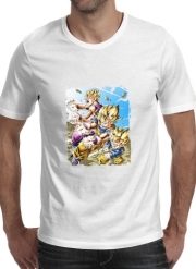 T-Shirt Manche courte cold rond Goku Family