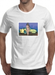 T-Shirt Manche courte cold rond GTA collection: Bikini Girl Florida Beach