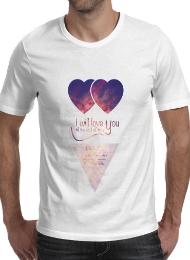 T-Shirt Manche courte cold rond I will love you