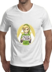 T-Shirt Manche courte cold rond Im not Zelda