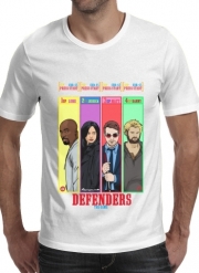 T-Shirt Manche courte cold rond Insert Coin Defenders