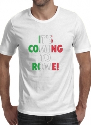 T-Shirt Manche courte cold rond Its coming to Rome