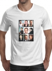 T-Shirt Manche courte cold rond Jean Dujardin collage