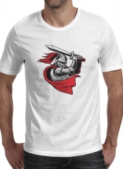 T-Shirt Manche courte cold rond Knight with red cap