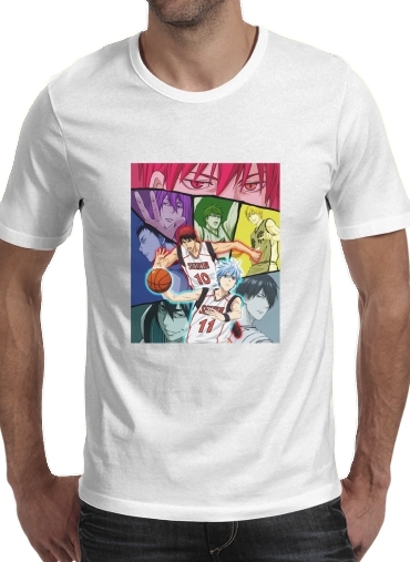 T-Shirt Manche courte cold rond Kuroko no basket Generation of miracles
