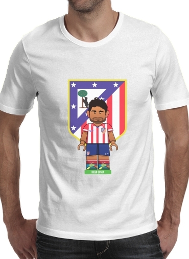 T-Shirt Manche courte cold rond Lego Football: Atletico de Madrid - Diego Costa