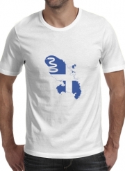 T-Shirt Manche courte cold rond Martinique Flag