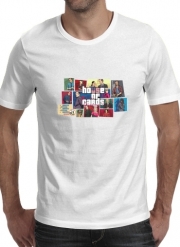 T-Shirt Manche courte cold rond Mashup GTA and House of Cards